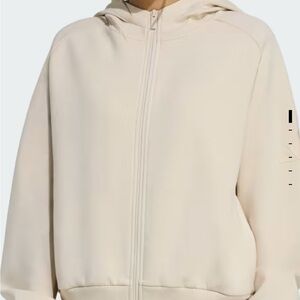 Beige Zip-Up Jacket